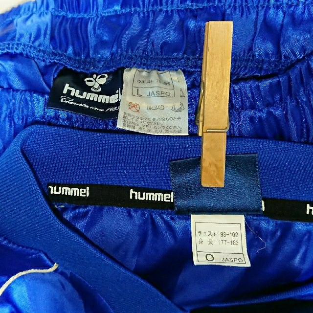 hummel(ヒュンメル)のヒュンメルピステ上下セット☆ スポーツ/アウトドアのサッカー/フットサル(ウェア)の商品写真