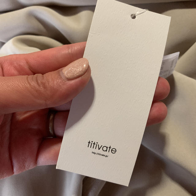 titivate(ティティベイト)のtitivate マキシ丈ワンピース 新品♪未着用 レディースのワンピース(ロングワンピース/マキシワンピース)の商品写真