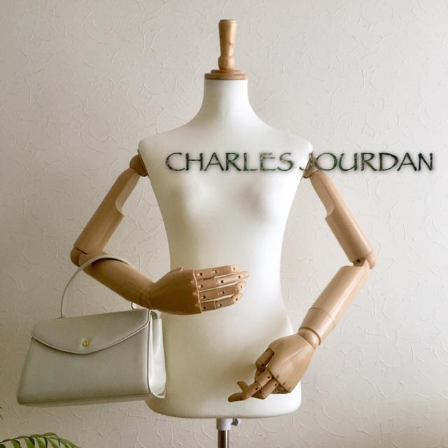 CHARLES JOURDAN(シャルルジョルダン)の極美品 シャルルジョルダン 定約3,4万 総本革 レザーハンドバッグ レディースのバッグ(ハンドバッグ)の商品写真