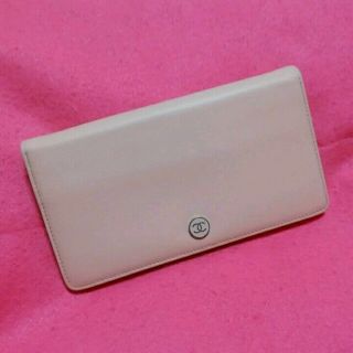 シャネル(CHANEL)の美品正規品【シャネル】長財布＊ピンク(財布)