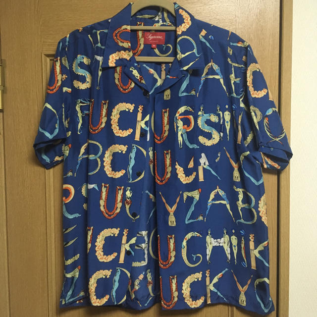 専用 Supreme Alphabet Silk Shirt vimaseguridad.com