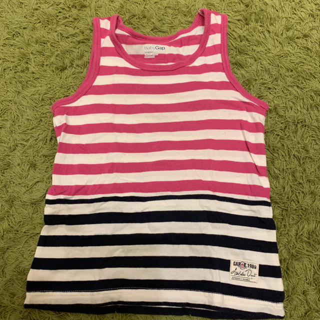 babyGAP(ベビーギャップ)のbaby Gap タンクトップ キッズ/ベビー/マタニティのキッズ服男の子用(90cm~)(Tシャツ/カットソー)の商品写真