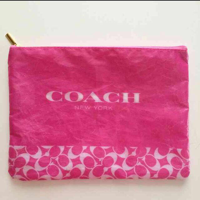 COACH(コーチ)のCOACH★ポーチ★コーチ★中古 インテリア/住まい/日用品の日用品/生活雑貨/旅行(その他)の商品写真