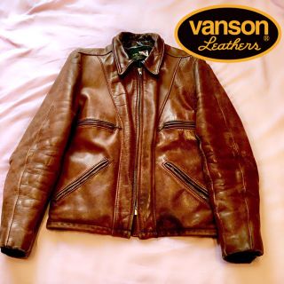 バンソン(VANSON)の【VANSON】leathers  本革ジャケット(レザージャケット)