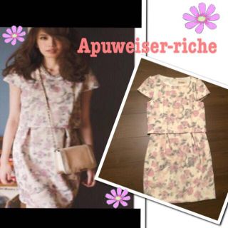 アプワイザーリッシェ(Apuweiser-riche)の♡Pink Ribbon様専用♡(ひざ丈ワンピース)