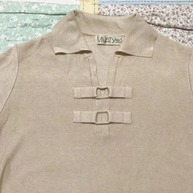 Lochie(ロキエ)の古着 vintage サマーニット レディースのトップス(ニット/セーター)の商品写真