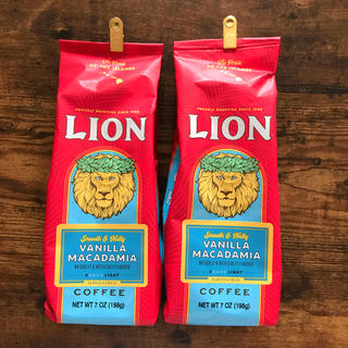 ライオン(LION)のライオンコーヒー バニラマカダミア 【ハワイ限定】(コーヒー)