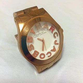 マークバイマークジェイコブス(MARC BY MARC JACOBS)のMARC腕時計 文字盤カラーストーン(腕時計)