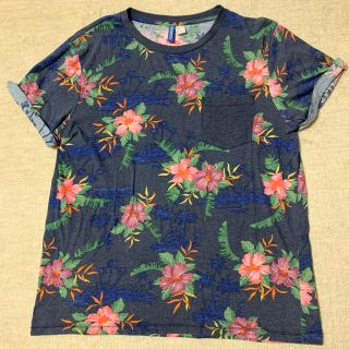 エイチアンドエム(H&M)のH&M 花柄半袖(Tシャツ/カットソー(半袖/袖なし))