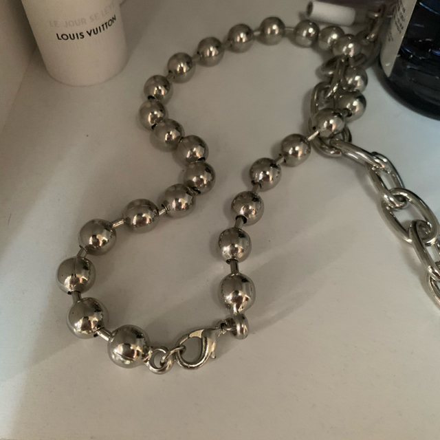 Chrome Hearts(クロムハーツ)の【新品未使用】ボールチェーン チョーカー 粒大 silver925  メンズのアクセサリー(ネックレス)の商品写真