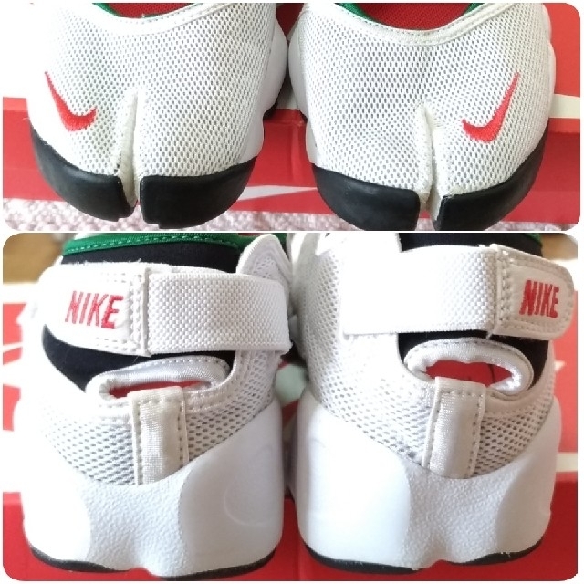 NIKE(ナイキ)の良品 ! !【25cm】ナイキ＊エアリフト/白×レッド×グリーン×黒/used レディースの靴/シューズ(スニーカー)の商品写真