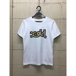 エックスガール(X-girl)のX-girl Tシャツ　ヒョウ柄ロゴ　1サイズ(Tシャツ(半袖/袖なし))