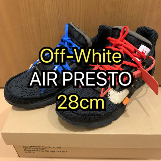 靴/シューズNIKE Off-White AIR Presto