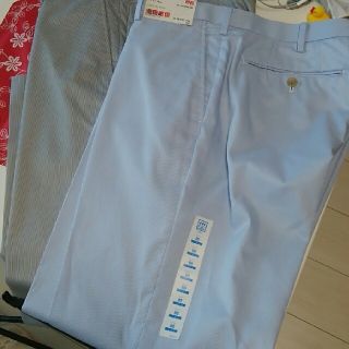 ユニクロ(UNIQLO)のUNIQLO　メンズ　ノータックパンツ2本セット(その他)