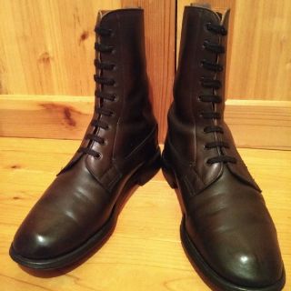 トリッカーズ(Trickers)のトリッカーズ　編み上げブーツ　茶芯(ブーツ)