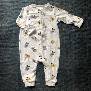 エイチアンドエム(H&M)の【新品】H&M baby パジャマ カバーオール ミッキー ドナルド ディズニー(カバーオール)