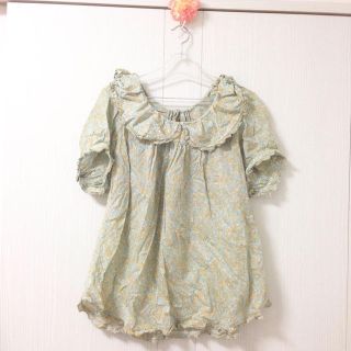 フランシュリッペ(franche lippee)のリッペ♡花柄ブラウス(シャツ/ブラウス(半袖/袖なし))