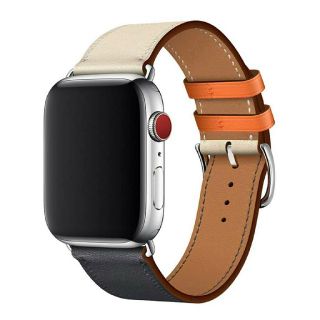 アップルウォッチ(Apple Watch)のApple Watch用 レザーバンド     アップルウォッチ用 38 40㎜(その他)