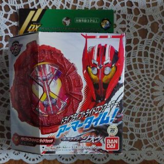 カメンライダーバトルガンバライド(仮面ライダーバトル ガンバライド)の新品、未開封　DXドライブタイプトライドロンライドウォッチ(特撮)