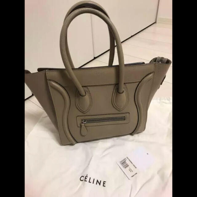 お得】 celine セリーヌ♡ラゲージ人気色 - ハンドバッグ - www