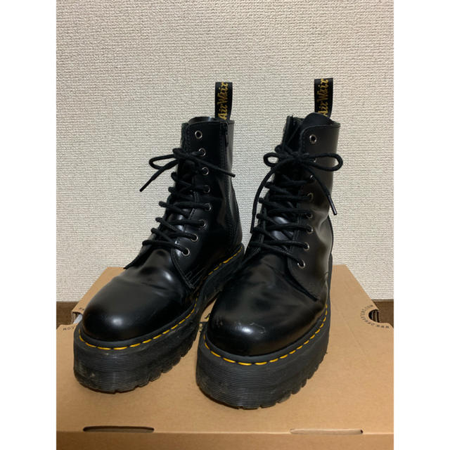 Dr.Martens(ドクターマーチン)のドクターマーチンJADONダブルソール8ホール厚底UK8インサイドジップ メンズの靴/シューズ(ブーツ)の商品写真