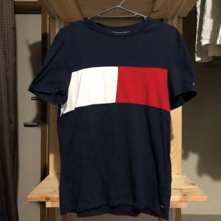 トミーヒルフィガー(TOMMY HILFIGER)のTOMMY HILFIGER トリコロール Tシャツ ブラッグ S メンズ(Tシャツ/カットソー(半袖/袖なし))