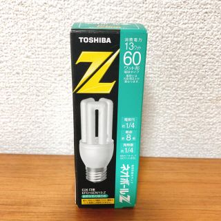 トウシバ(東芝)の東芝 電球形蛍光ランプ 電球60ワットタイプ 昼白色(蛍光灯/電球)