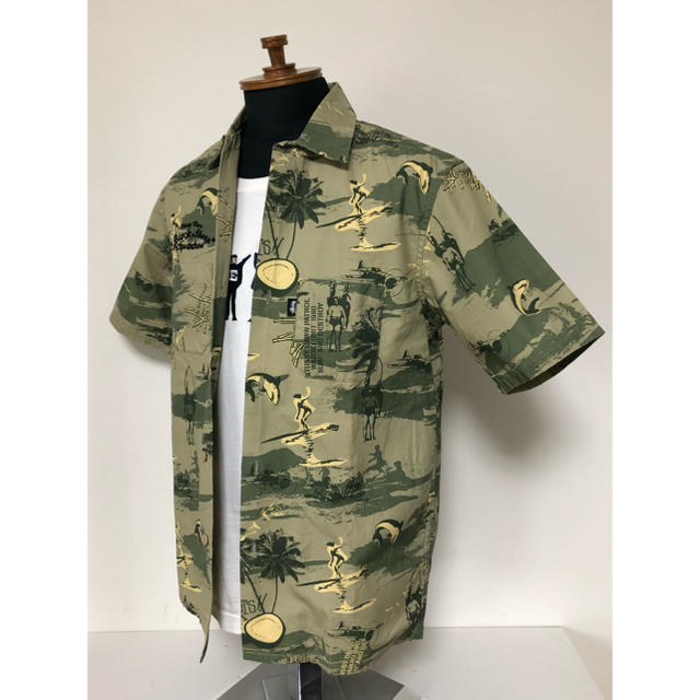 STUSSY - Stussy/ステューシー/アロハ/シャツ/迷彩/30周年 STUSSY - Stussy/ステューシー/アロハ/シャツ/迷彩/30周年