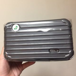 リモワ(RIMOWA)の☆非売品☆EVA航空ファーストクラス限定リモワポーチ グレー(旅行用品)