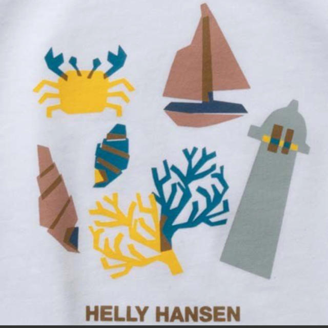 HELLY HANSEN(ヘリーハンセン)のHELLY HANSEN ショートスリーブ マリングラフィックティー 120 キッズ/ベビー/マタニティのキッズ服男の子用(90cm~)(Tシャツ/カットソー)の商品写真