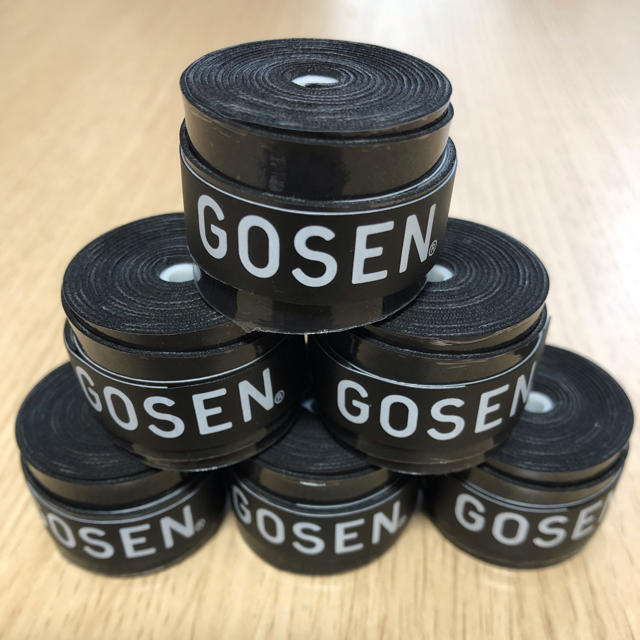 GOSEN(ゴーセン)の【即発送】GOSEN グリップテープ 6本 スポーツ/アウトドアのテニス(その他)の商品写真