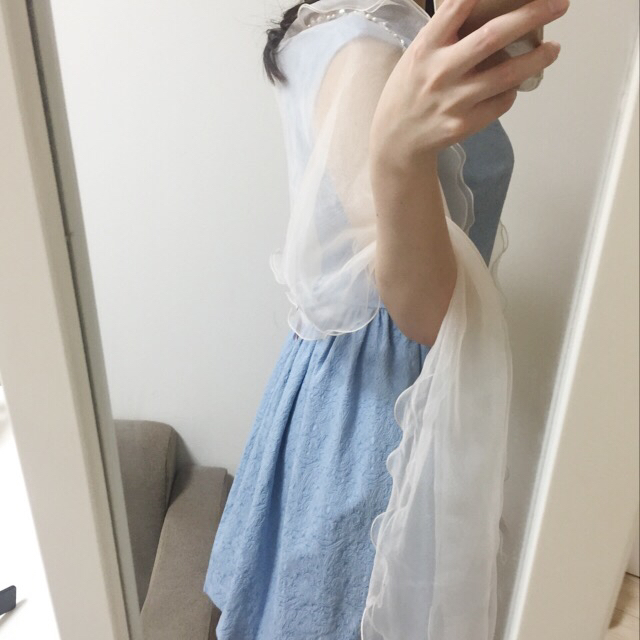 お値引き♡ドレス用ショール レディースのファッション小物(マフラー/ショール)の商品写真