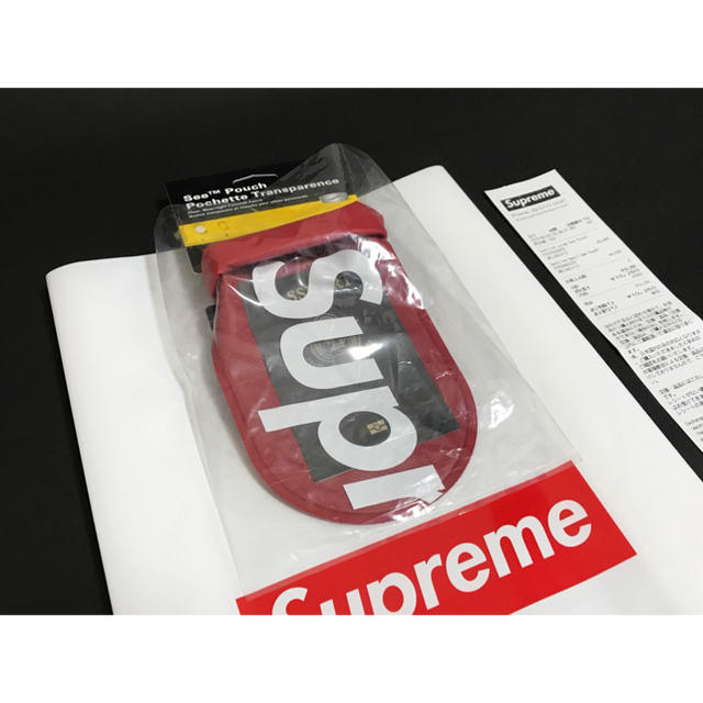 Supreme SealLine See Pouch Large Red 赤-