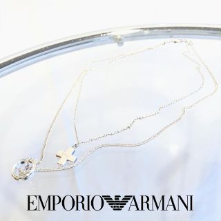 エンポリオアルマーニ(Emporio Armani)の★新品★EMPORIO ARMANI ロゴチャーム ネックレス 3way(ネックレス)