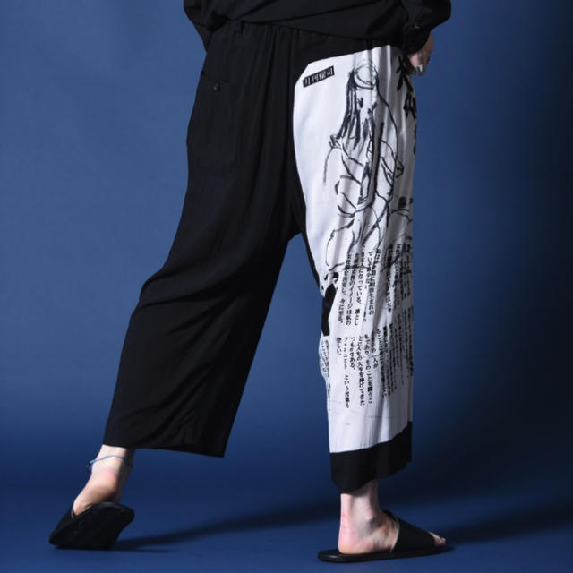 Yohji Yamamoto(ヨウジヤマモト)の19ss yohji yamamoto pour homme 木曜日の女 メンズのパンツ(スラックス)の商品写真
