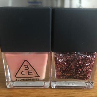 スリーシーイー(3ce)の3CE NAIL LACQUER 2個セット(マニキュア)