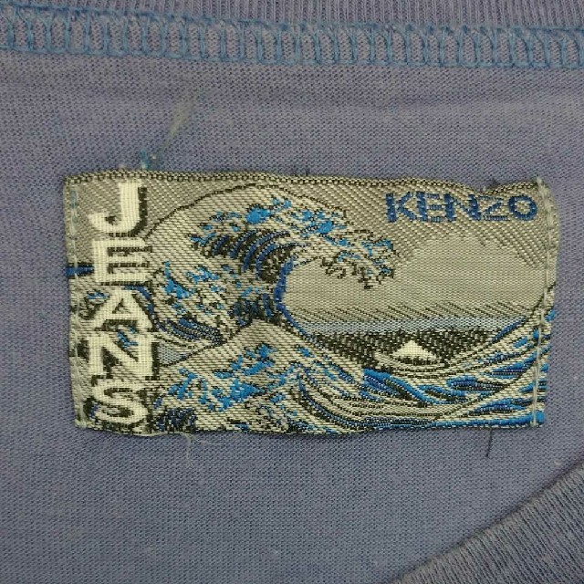 KENZO(ケンゾー)のKENZO JEANS ケンゾー 北斎タグ 日本製 Tシャツ フリーサイズ メンズのトップス(Tシャツ/カットソー(半袖/袖なし))の商品写真