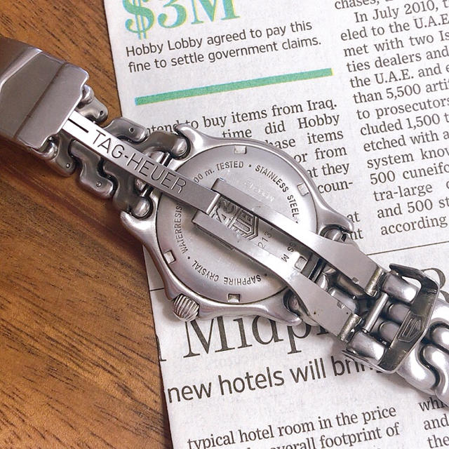 TAG セル 腕時計 クオーツウォッチボーイズの通販 by ♡1｜タグホイヤーならラクマ Heuer - ✩TAG Heuer✩ 超歓迎即納