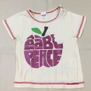 エーアーベー(e.a.B)のeab   半袖シャツ  80センチ(Ｔシャツ)