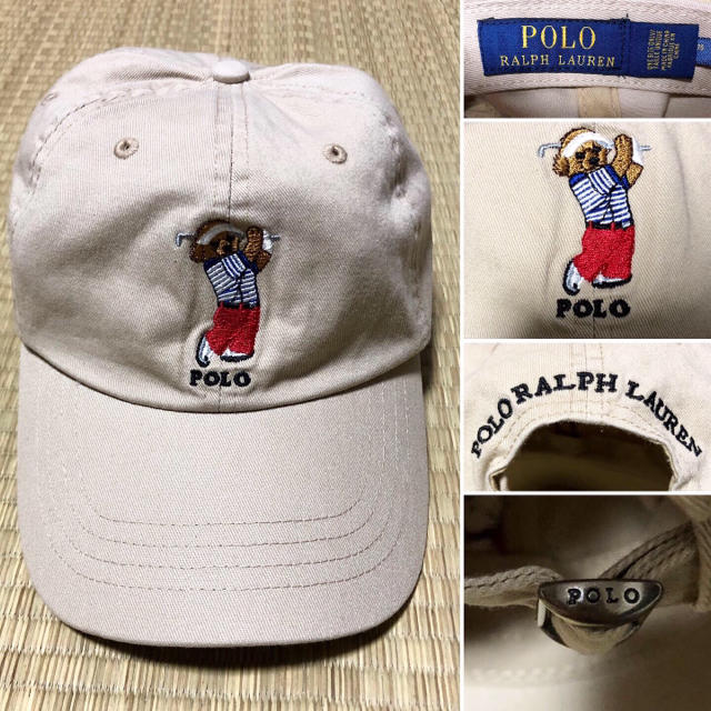 POLO RALPH LAUREN(ポロラルフローレン)の新品同様❗️POLO BEAR ポロベア キャップ RALPH LAUREN レディースの帽子(キャップ)の商品写真
