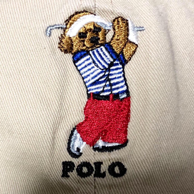 POLO RALPH LAUREN(ポロラルフローレン)の新品同様❗️POLO BEAR ポロベア キャップ RALPH LAUREN レディースの帽子(キャップ)の商品写真