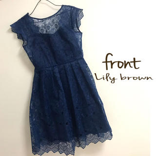 リリーブラウン(Lily Brown)の★未使用★Lily brown総レースドレスワンピース(ミニワンピース)