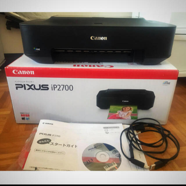 Canon - Canon PIXUS iP2700 インクジェットプリンターの通販 by あつつつ's shop｜キヤノンならラクマ