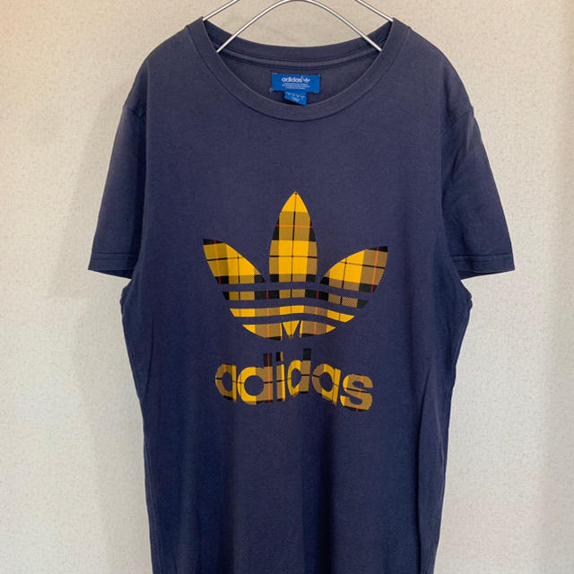 adidas(アディダス)のアディダス オリジナルス Mサイズ チェックロゴ Tシャツ メンズのトップス(Tシャツ/カットソー(半袖/袖なし))の商品写真