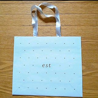 エスト(est)のest ショップ袋(ショップ袋)