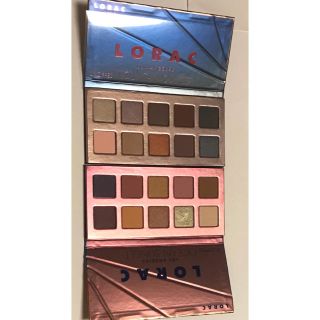 ロラック(Lorac)の限定アイシャドウパレット LORAC 10色 2つセット(アイシャドウ)