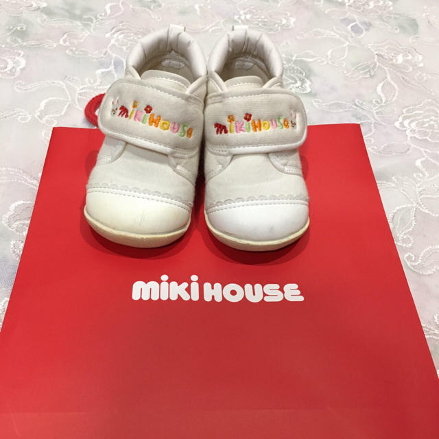 mikihouse(ミキハウス)のミキハウス ファースト シューズ 12.5 キッズ/ベビー/マタニティのベビー靴/シューズ(~14cm)(スニーカー)の商品写真