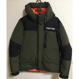 ショット(schott)の schott ダウンパーカー カーキ オリーブ ショット(ダウンジャケット)