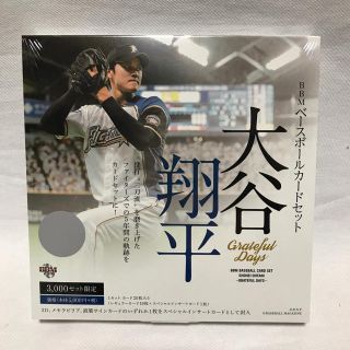 BBMベースボールカードセット 大谷翔平 Grateful Daysの通販 by