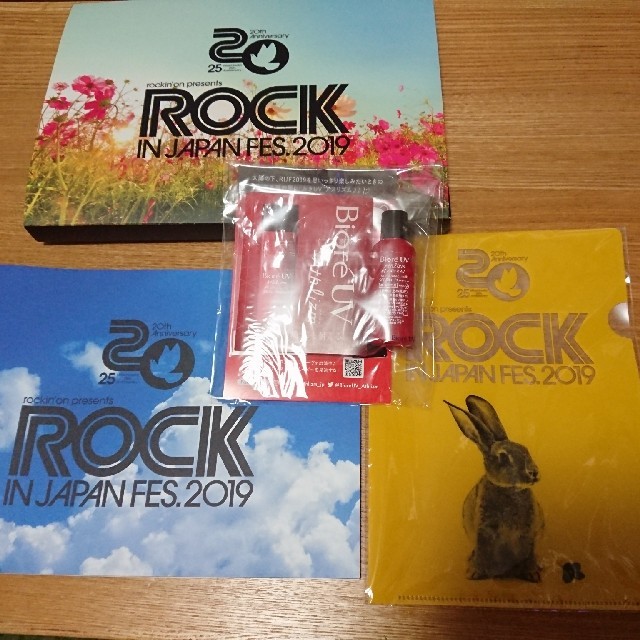 ロックインジャパン2019 グッズ チケットの音楽(音楽フェス)の商品写真